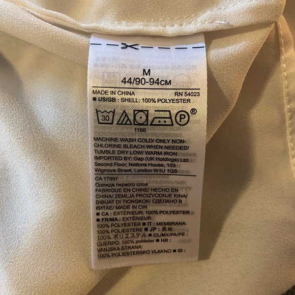 Banana Republic x Olivia Palermo Off White Blouse - Picture 5 of 6